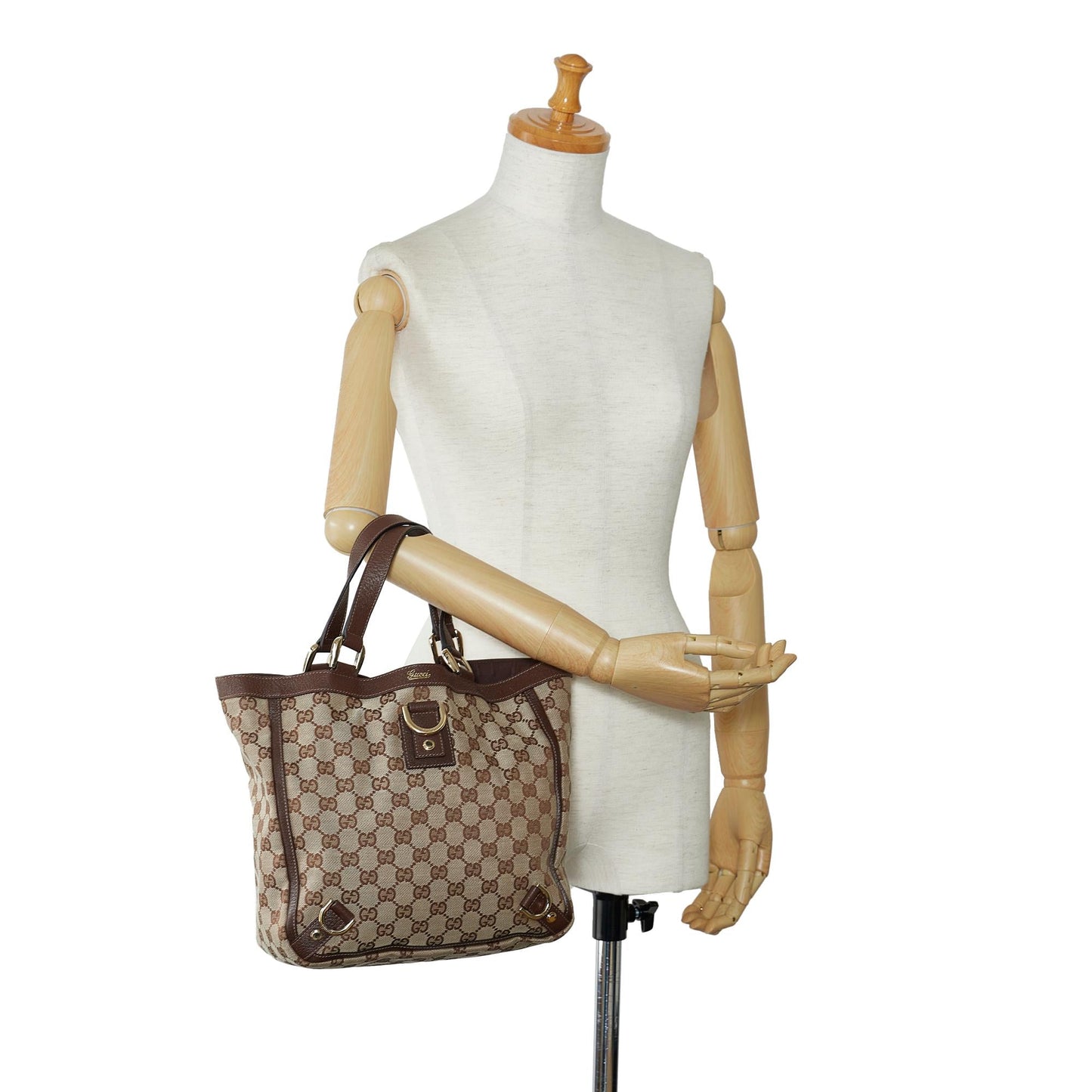 Gucci GG Canvas Abbey D-Ring Handbag (SHG-VpK1qQ)
