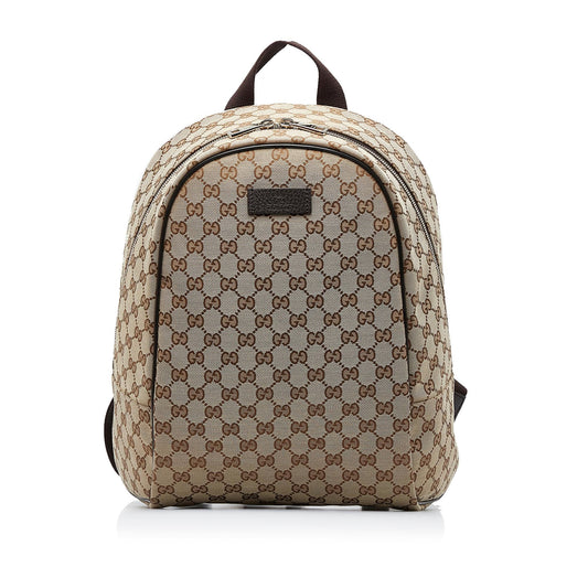 Gucci GG Canvas Backpack (SHG-9dRBbO)