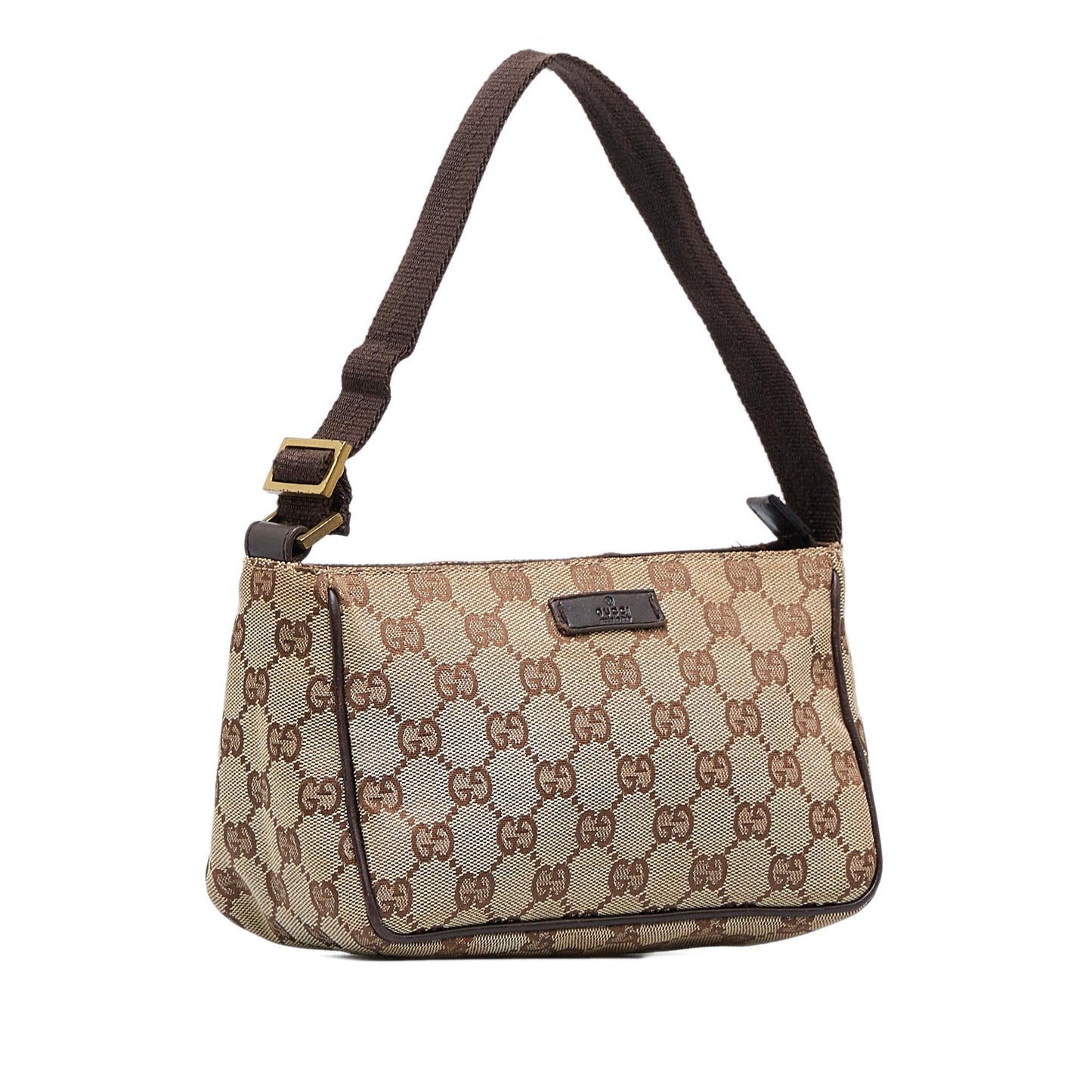 Gucci GG Canvas Baguette (SHG-LwbSCX)