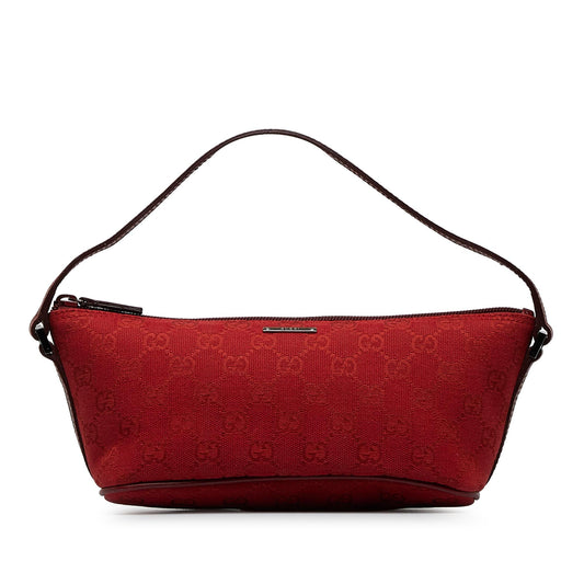 Gucci GG Canvas Boat (SHG-AcellQ)