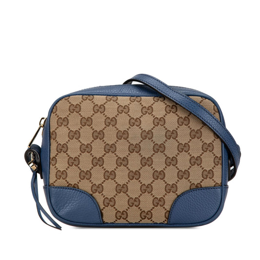 Gucci GG Canvas Bree Crossbody (SHG-7cQ2MN)