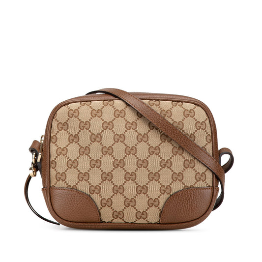 Gucci GG Canvas Bree Crossbody (SHG-iAyoBP)