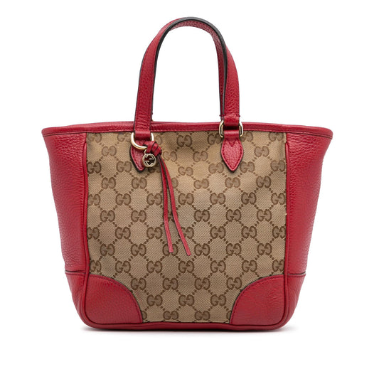 Gucci GG Canvas Bree Satchel (SHG-wYDmJu)