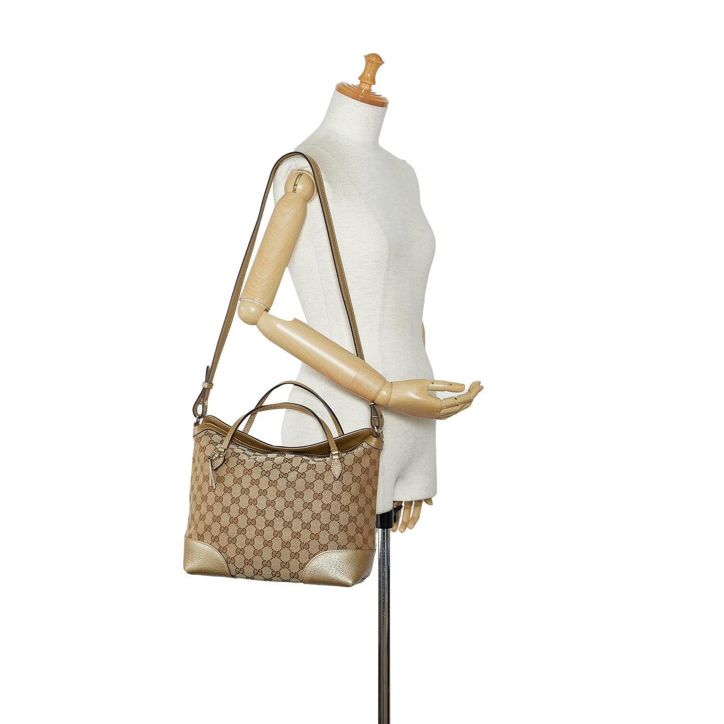 Gucci GG Canvas Bree (SHG-ZzTLns)