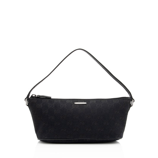 Gucci GG Canvas Classic Pochette (SHF-8YZvvs)