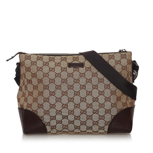 Gucci GG Canvas Crossbody Bag (SHG-31469)