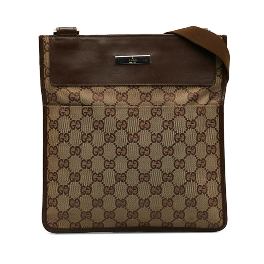 Gucci GG Canvas Crossbody Bag (SHG-XBjUiA)