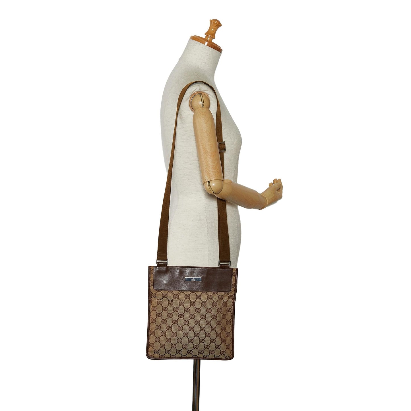 Gucci GG Canvas Crossbody Bag (SHG-XBjUiA)