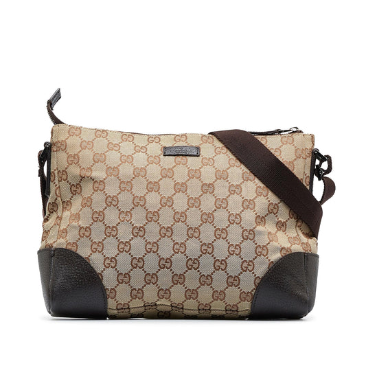 Gucci GG Canvas Crossbody (SHG-1xWNFP)