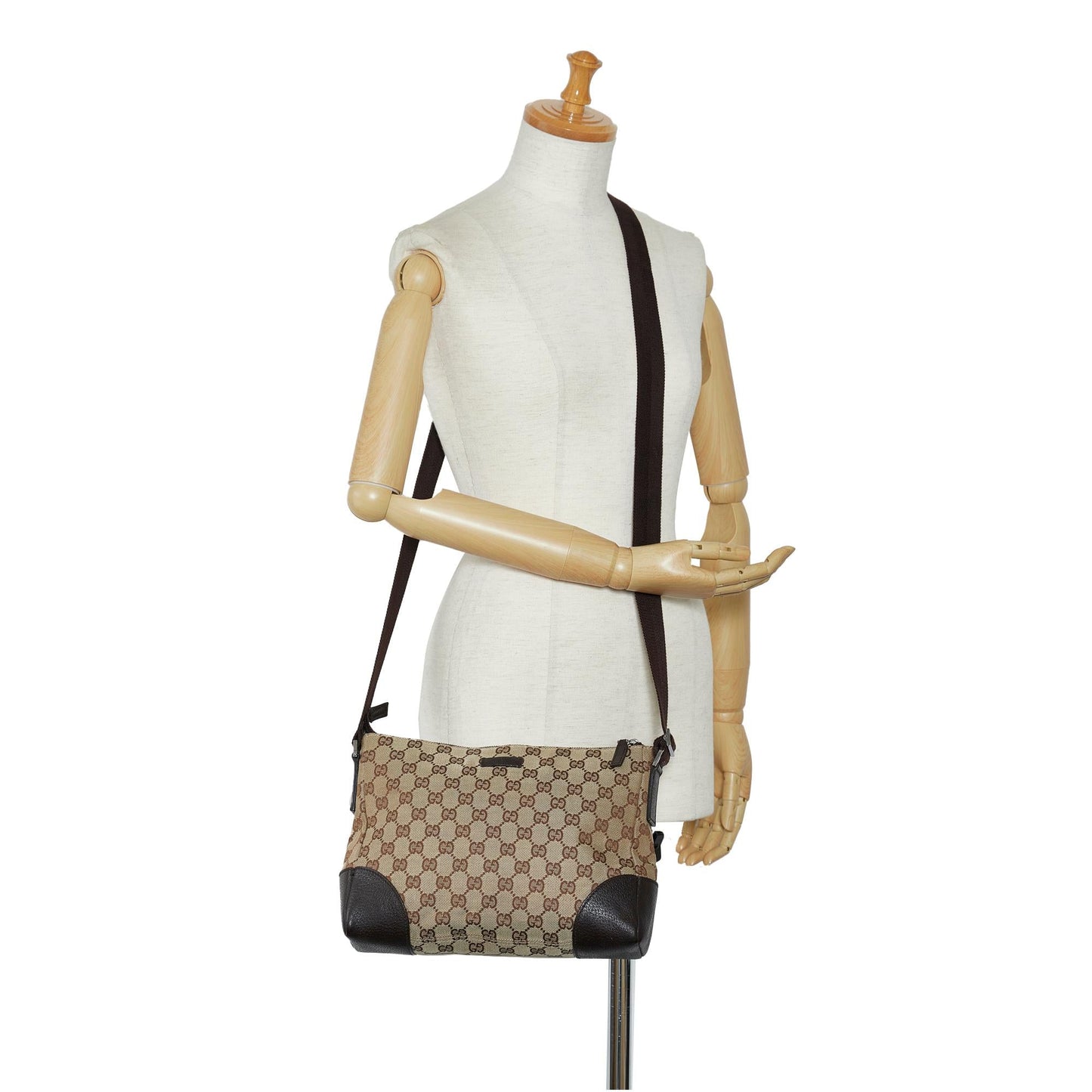 Gucci GG Canvas Crossbody (SHG-1xWNFP)