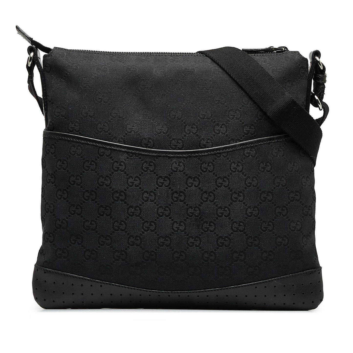 Gucci GG Canvas Crossbody (SHG-SbFpk0)