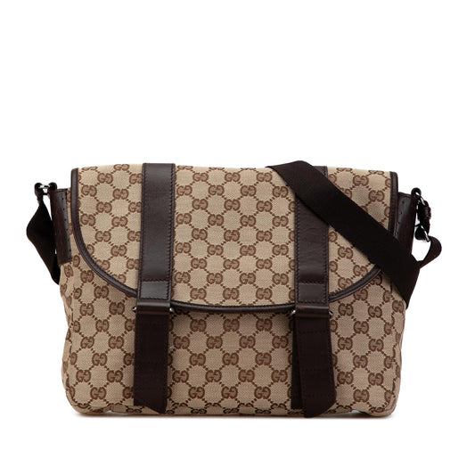 Gucci GG Canvas Crossbody (SHG-KrcAr7)