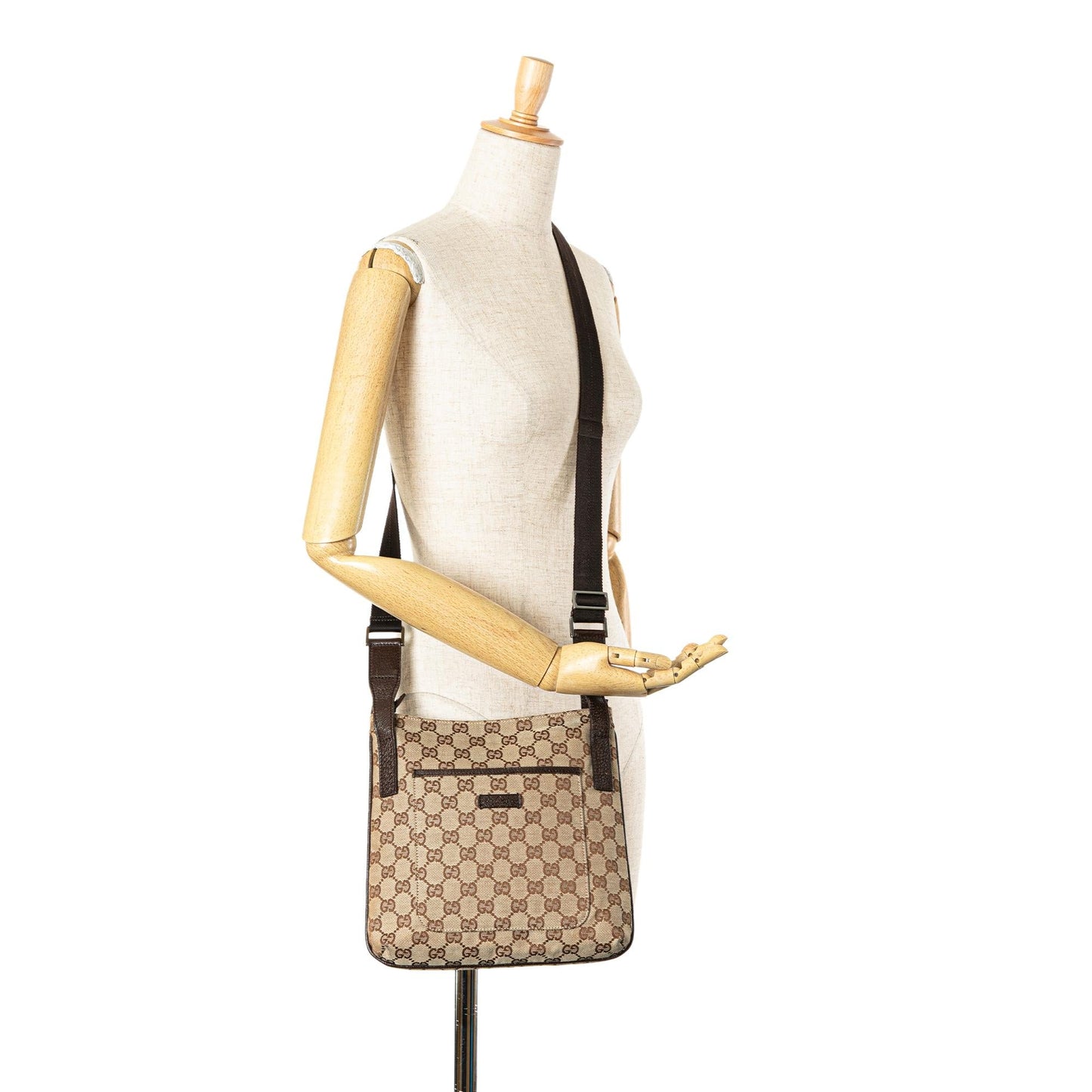 Gucci GG Canvas Crossbody (SHG-U0REPR)