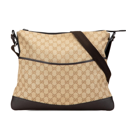 Gucci GG Canvas Crossbody (SHG-8wyNZW)