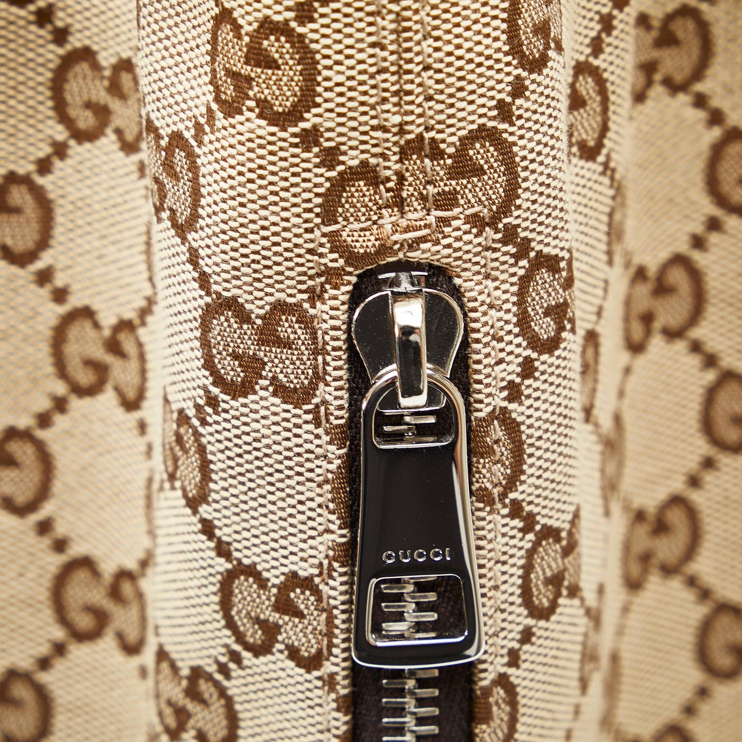 Gucci GG Canvas Drawstring Backpack (SHG-TBk0T0)