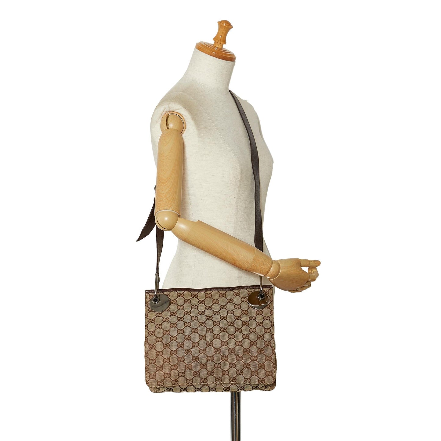 Gucci GG Canvas Eclipse Crossbody (SHG-nDLEa1)