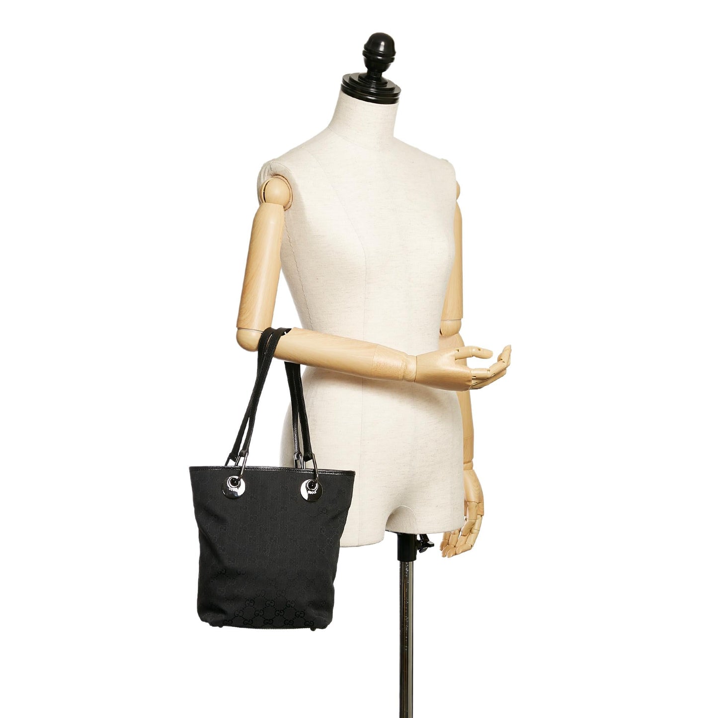 Gucci GG Canvas Eclipse Tote Bag (SHG-KAPU3n)