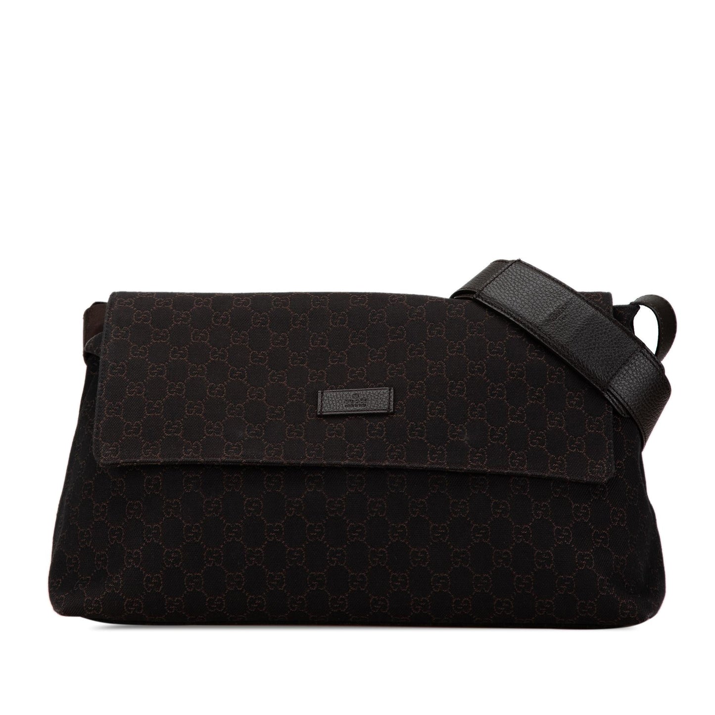 Gucci GG Canvas Flap Crossbody (SHG-ekq1Cm)