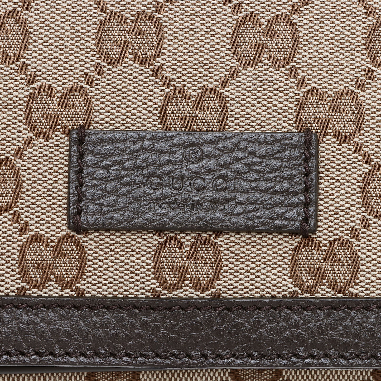 Gucci GG Canvas Flap Messenger Bag (SHF-1QqxVk)