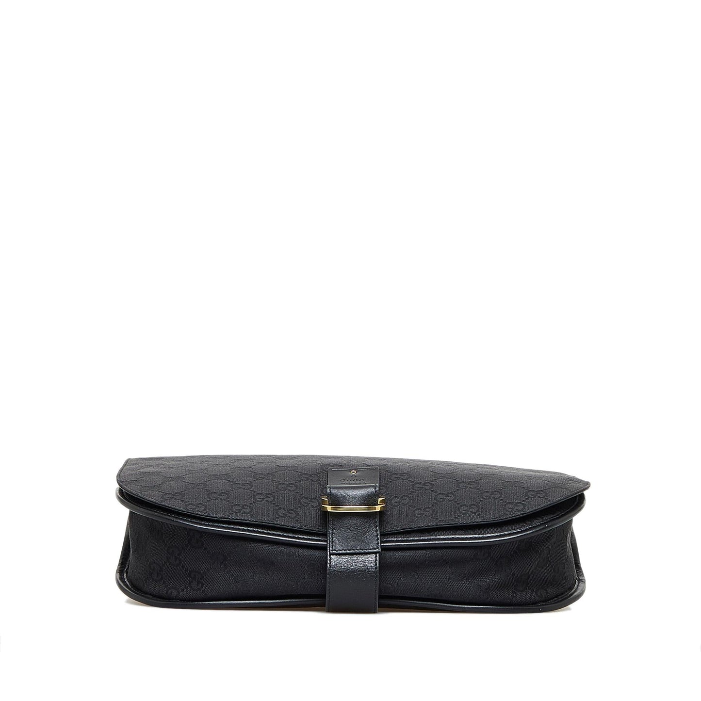 Gucci GG Canvas Flap Shoulder Bag (SHG-tltDgF)
