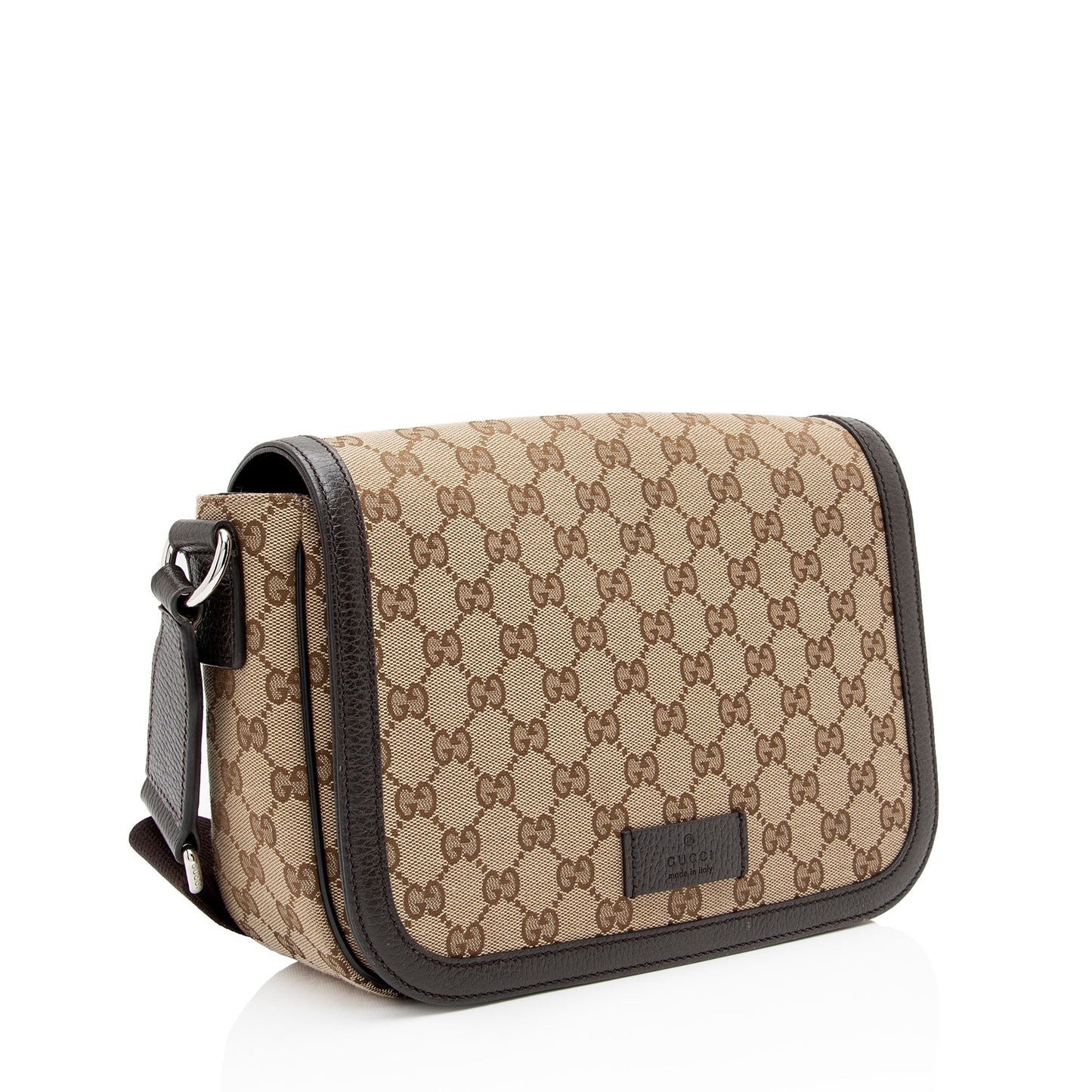 Gucci GG Canvas Flap Small Messenger (SHF-qVM12S)