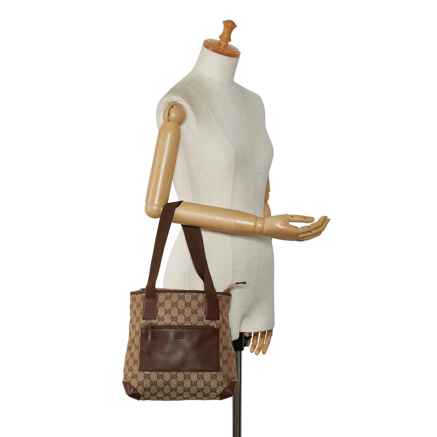 Gucci GG Canvas Handbag (SHG-El853x)