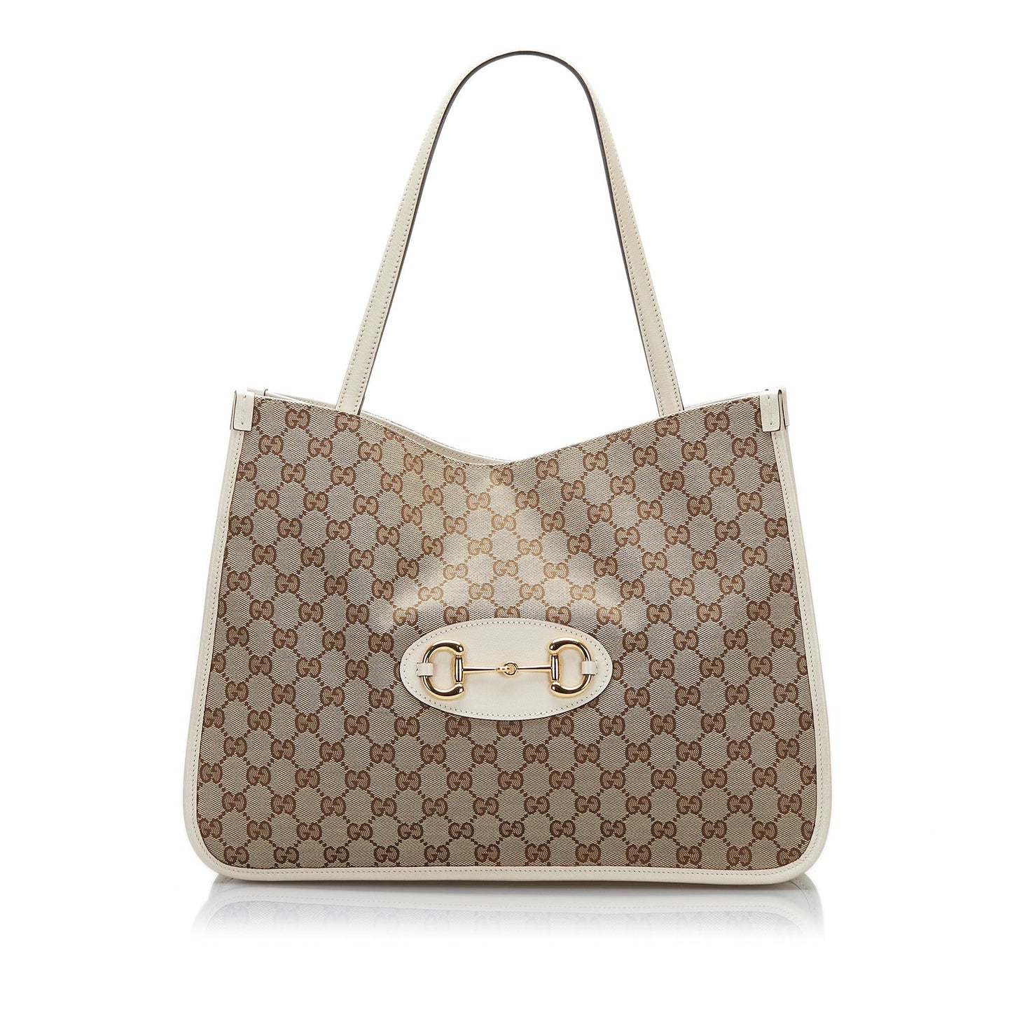 Gucci GG Canvas Horsebit 1955 (SHG-Ks7vuB)