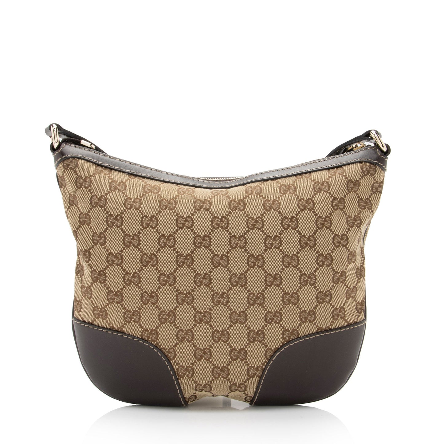 Gucci GG Canvas Interlocking Heart Crossbody Bag (SHF-2gSnDY)