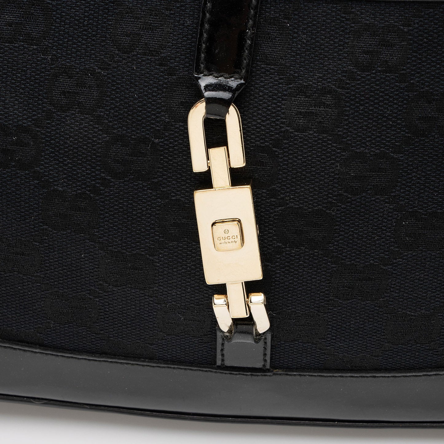 Gucci GG Canvas Jackie Chain Small Shoulder Bag (SHF-MrNplz)