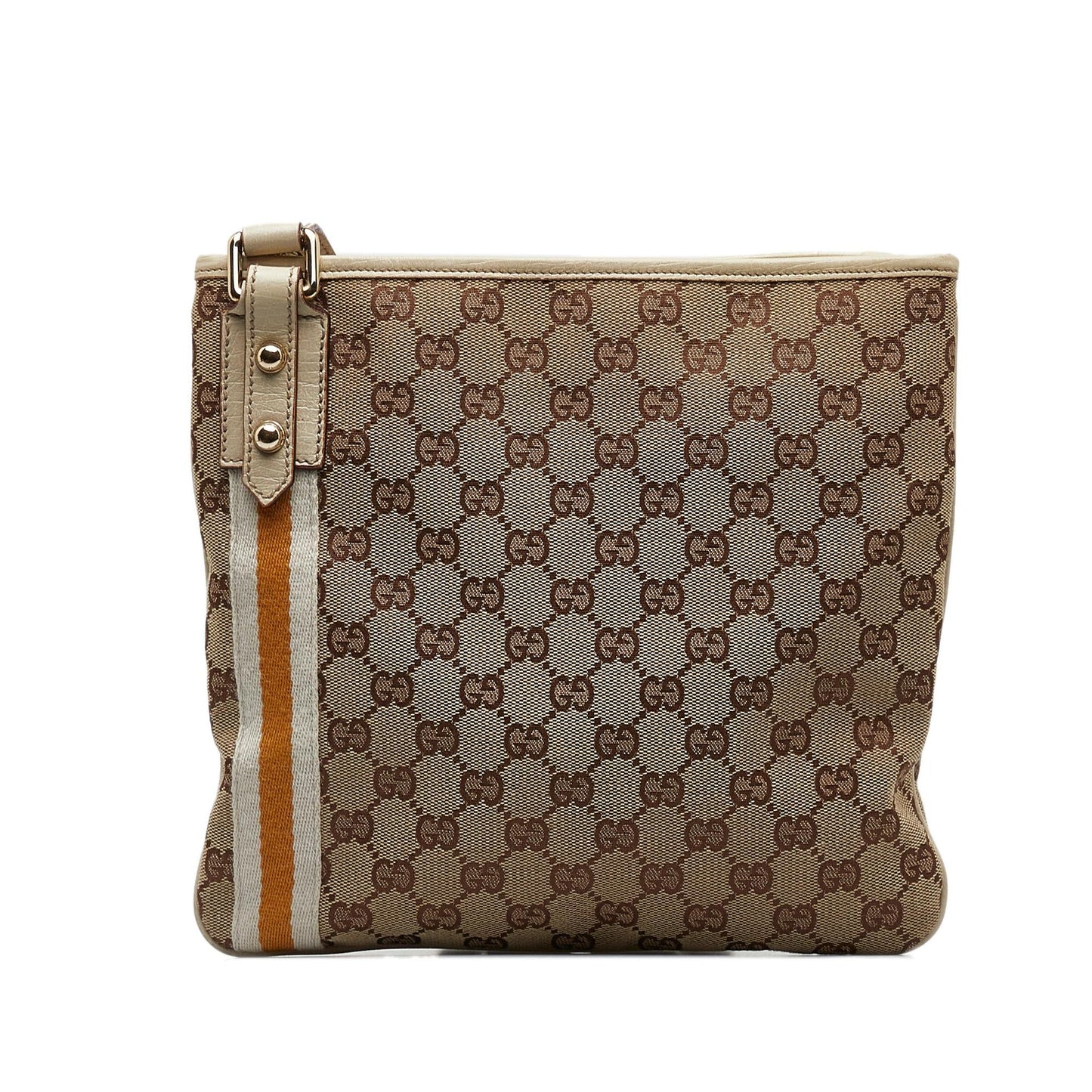 Gucci GG Canvas Jolicoeur Crossbody (SHG-mSVWxI)