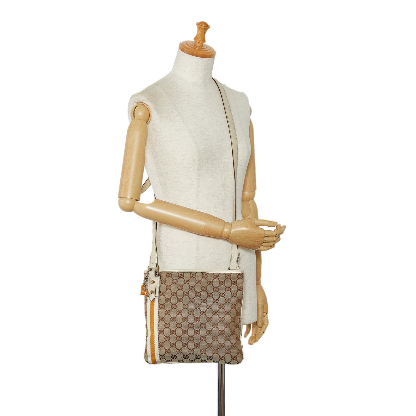 Gucci GG Canvas Jolicoeur Crossbody (SHG-mSVWxI)