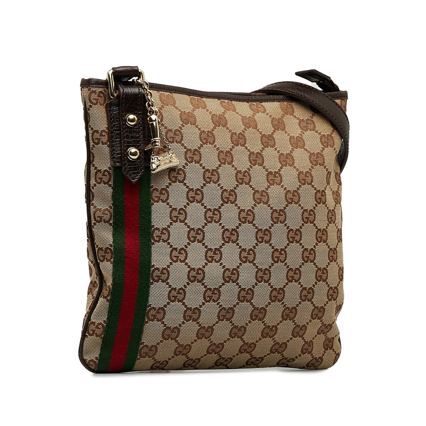 Gucci GG Canvas Jolicoeur Crossbody (SHG-fyA7Oz)