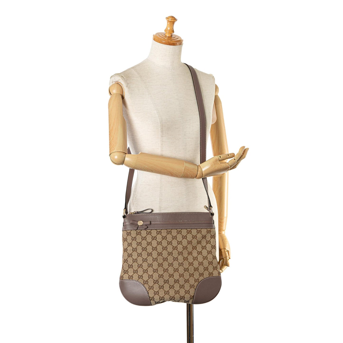 Gucci GG Canvas Mayfair Crossbody Bag (SHG-eO2gsn)