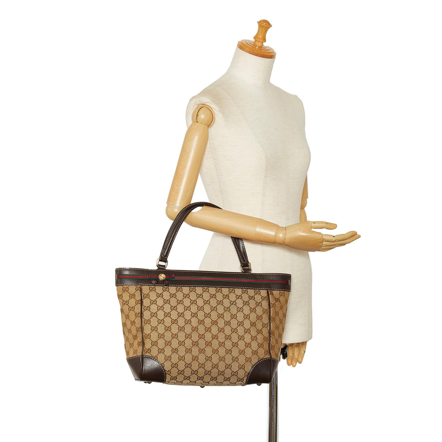 Gucci GG Canvas Mayfair Tote Bag (SHG-o0168F)