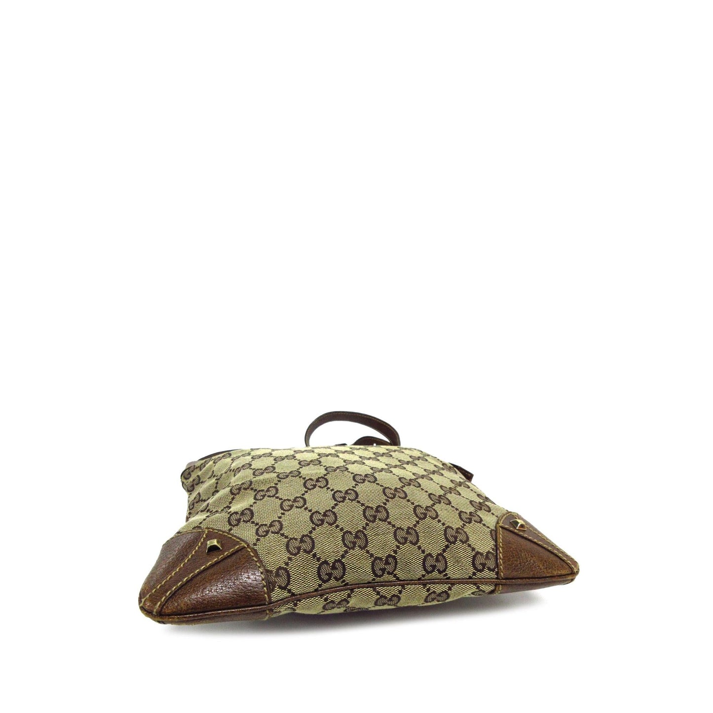 Gucci GG Canvas Nailhead Crossbody (SHG-whDSCc)