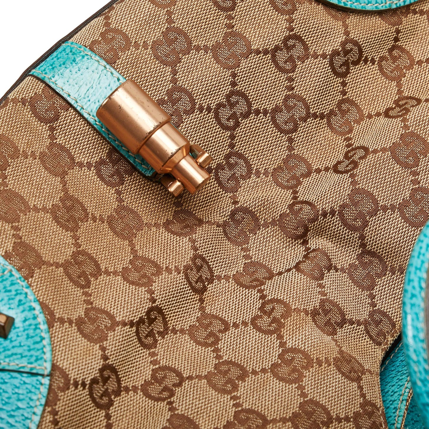Gucci GG Canvas Nailhead Jackie Bardot (SHG-KfMLGA)