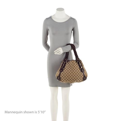 Gucci GG Canvas Pelham Small Shoulder Bag (SHF-HW7KzX)