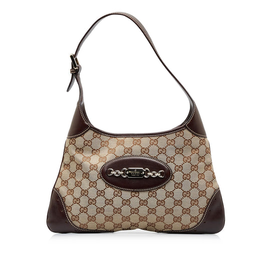Gucci GG Canvas Punch Hobo Bag (SHG-mR2vQ1)