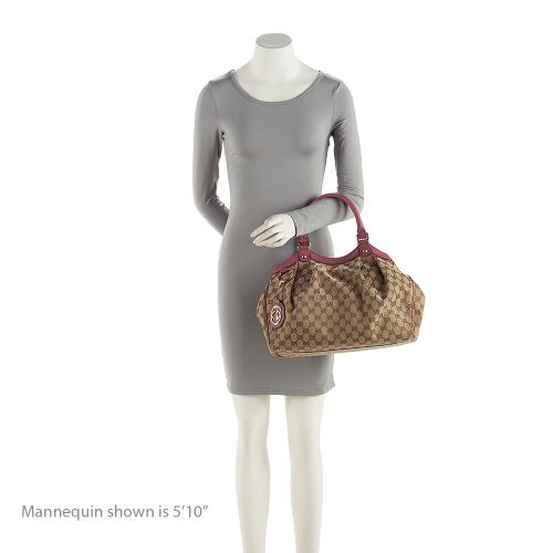 Gucci GG Canvas Sukey Medium Tote (SHF-9pz62J)
