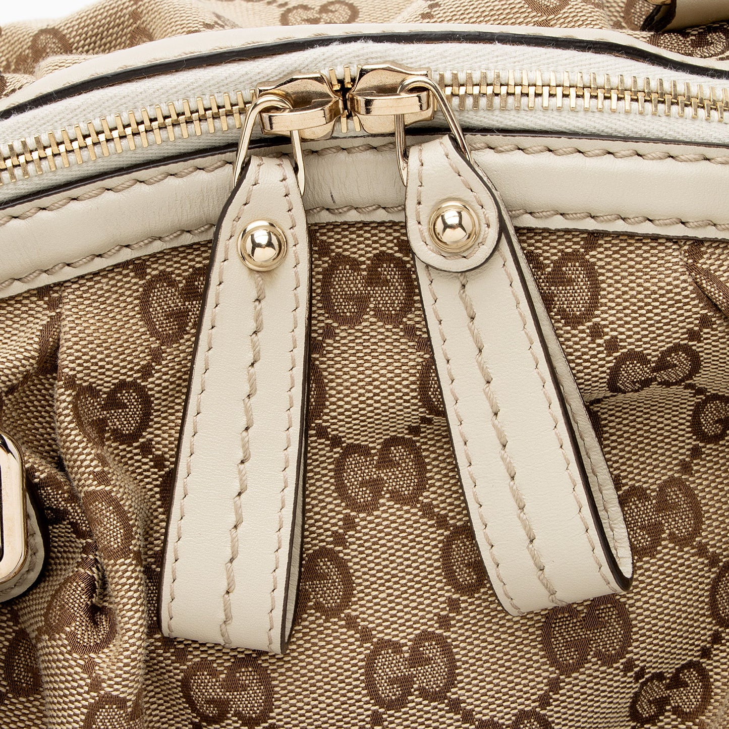 Gucci GG Canvas Sukey Satchel (SHF-SQFOq5)