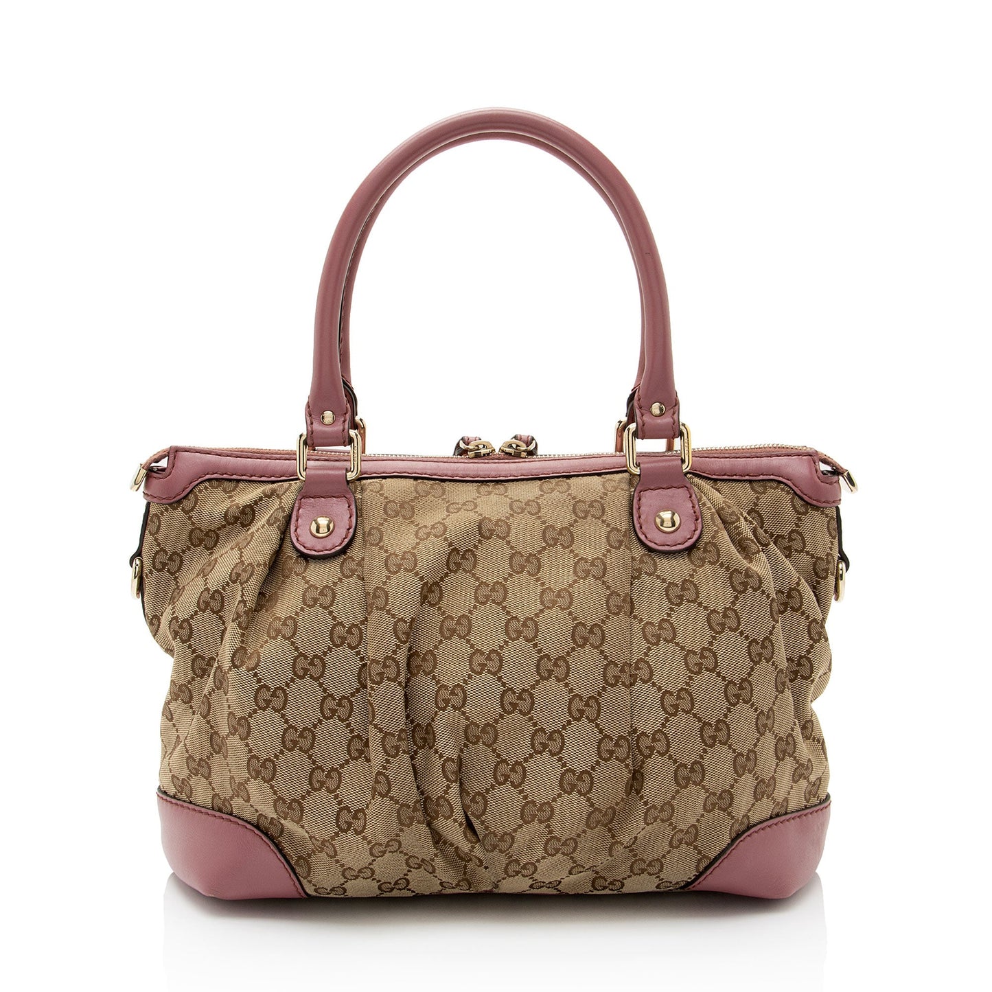Gucci GG Canvas Sukey Medium Satchel (SHF-pOZTUq)