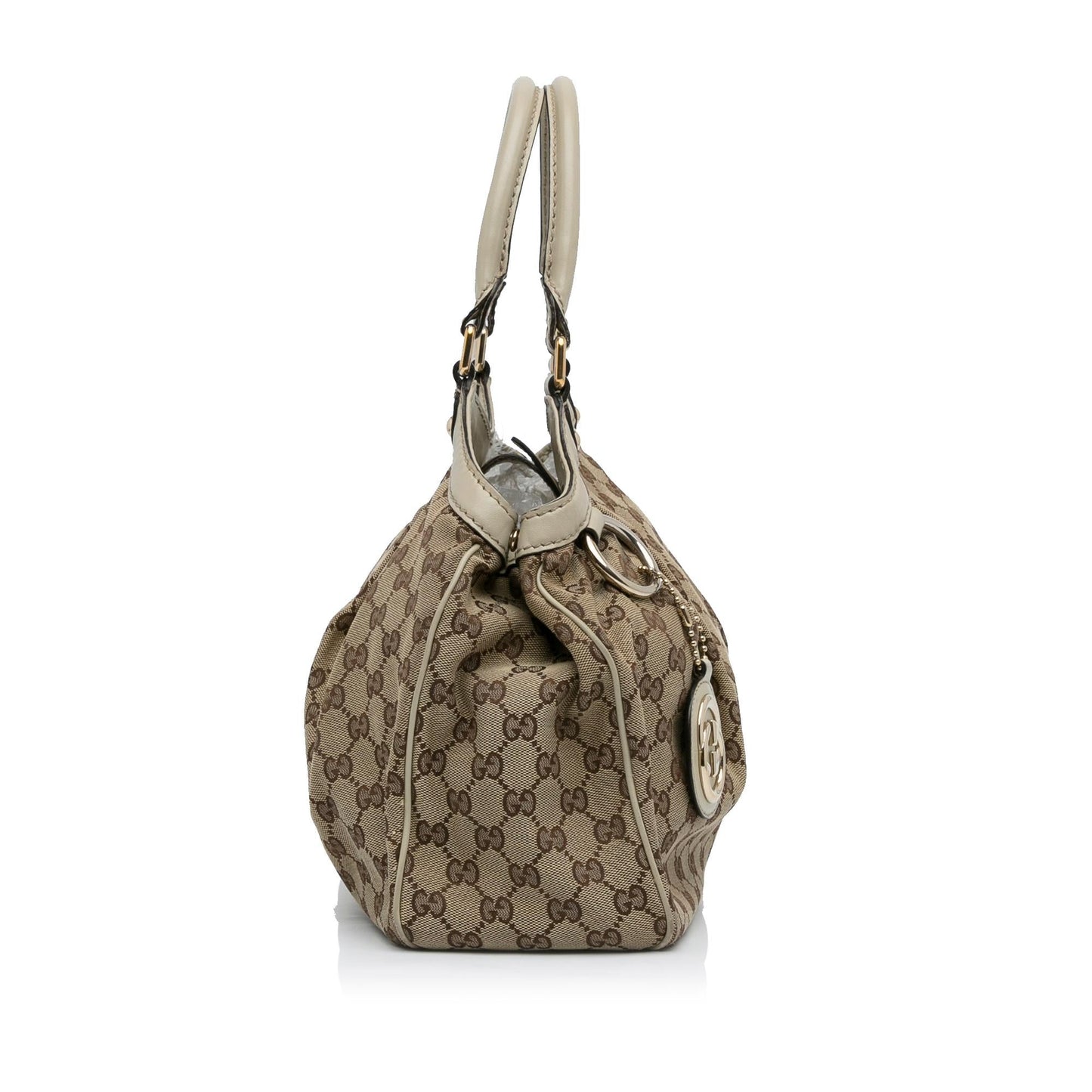 Gucci GG Canvas Sukey Tote (SHG-PPkJyj)