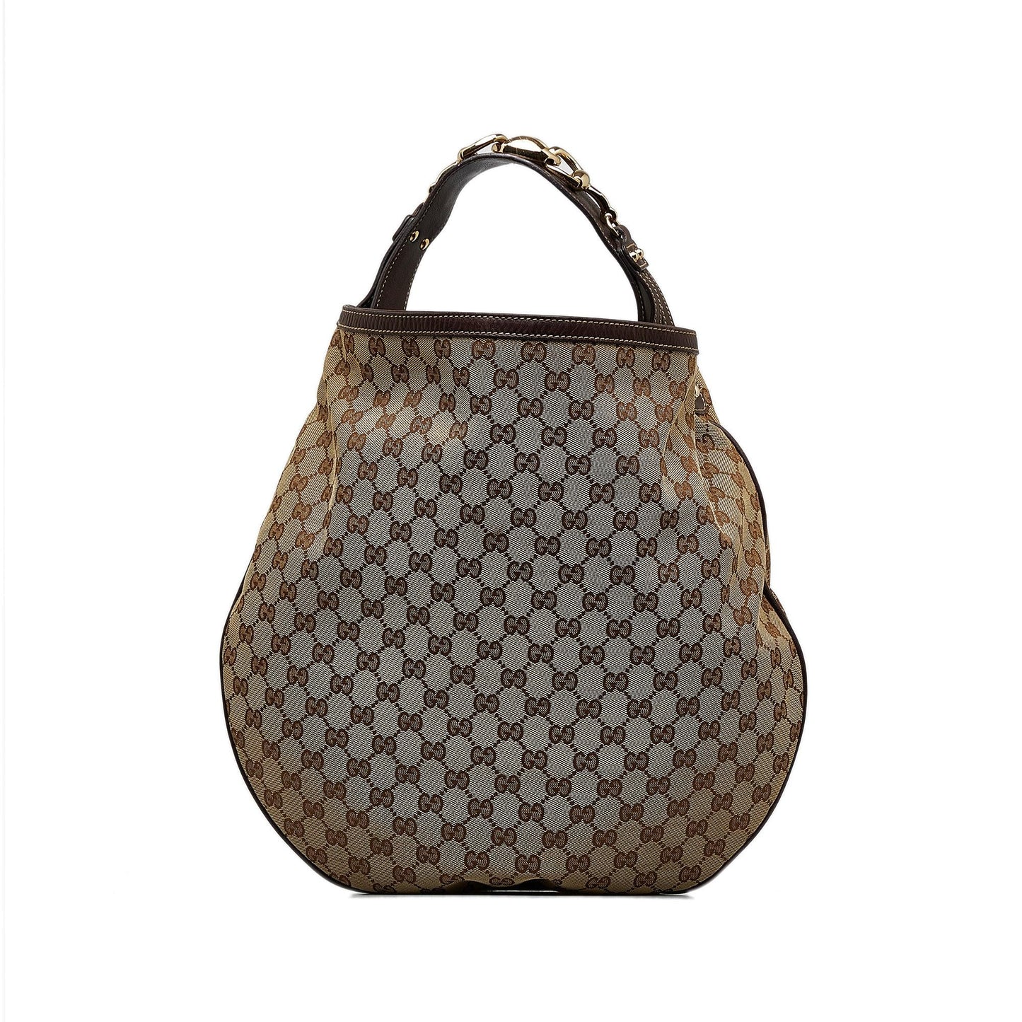 Gucci GG Canvas Wave Hobo Bag (SHG-LhwmxY)