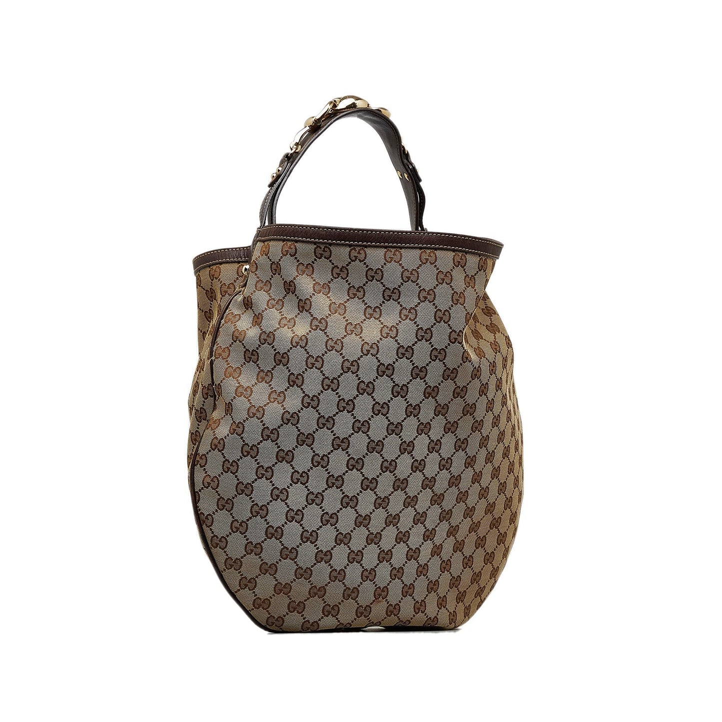 Gucci GG Canvas Wave Hobo Bag (SHG-LhwmxY)