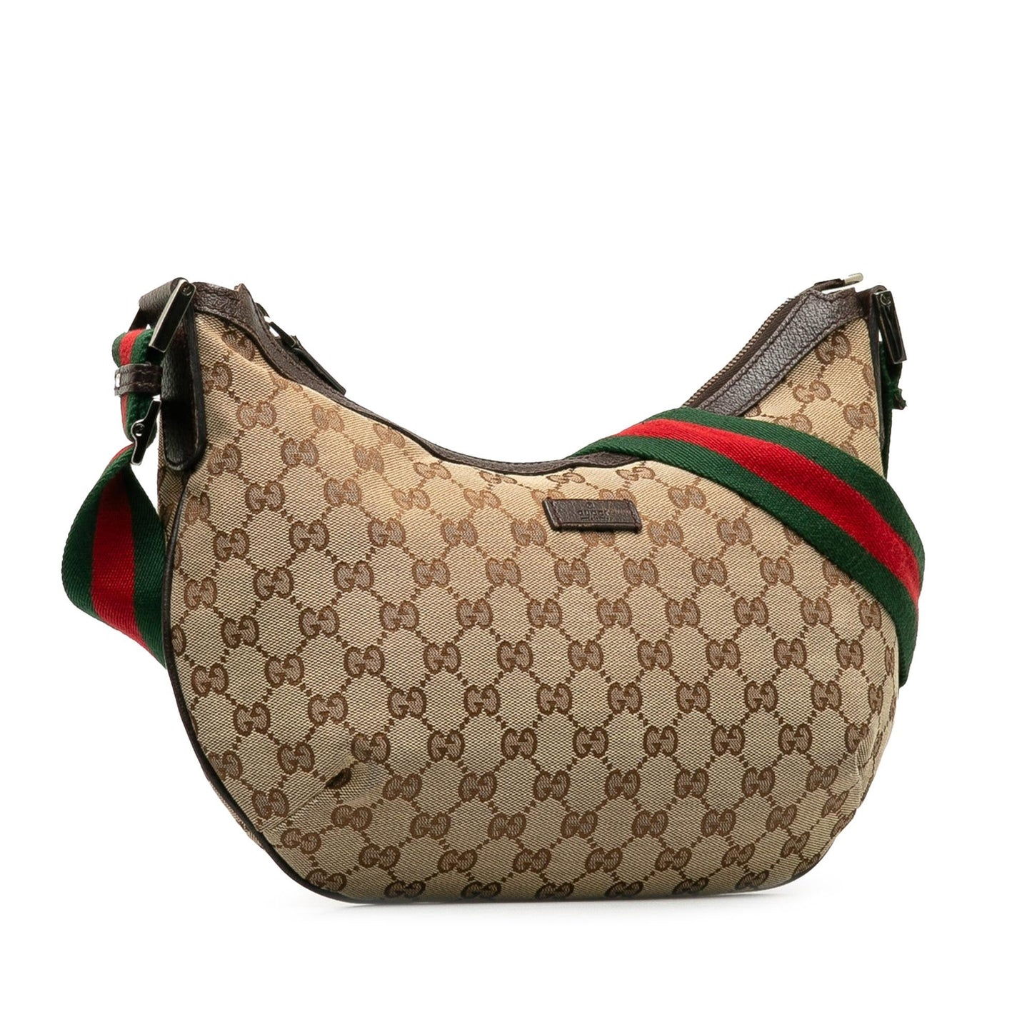 Gucci GG Canvas Web Crossbody (SHG-bpNgYQ)