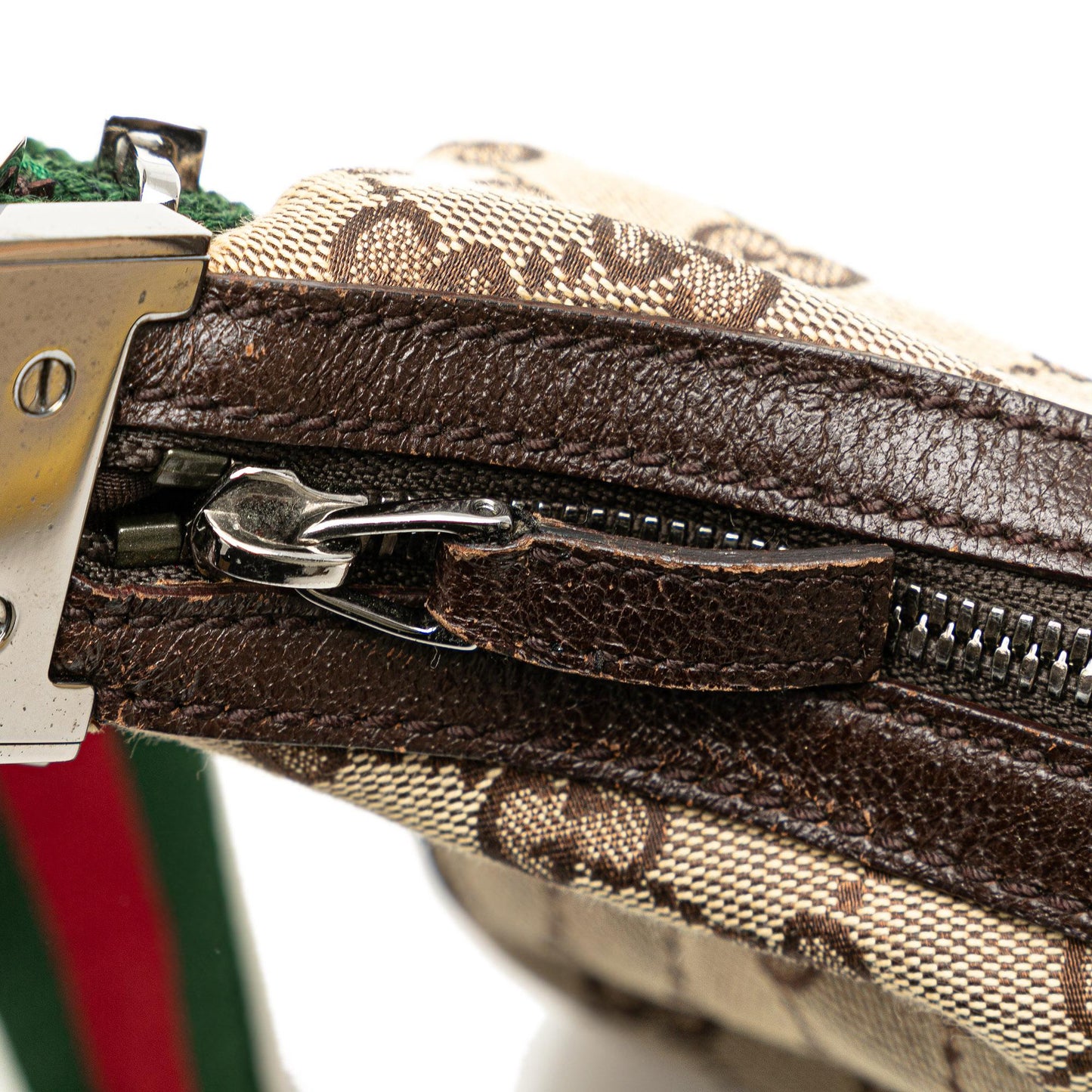 Gucci GG Canvas Web Crossbody (SHG-zf4j3I)