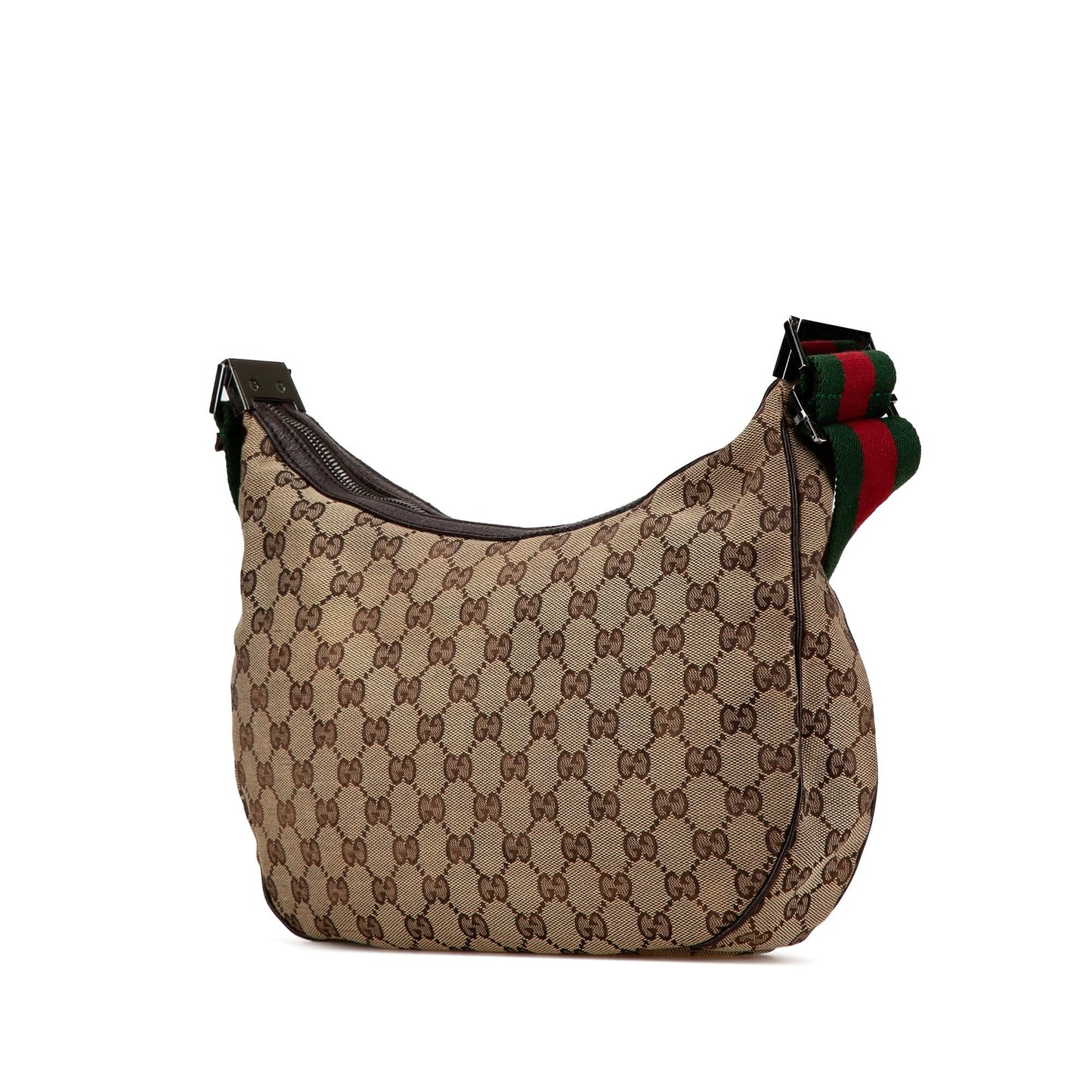 Gucci GG Canvas Web Crossbody (SHG-zf4j3I)