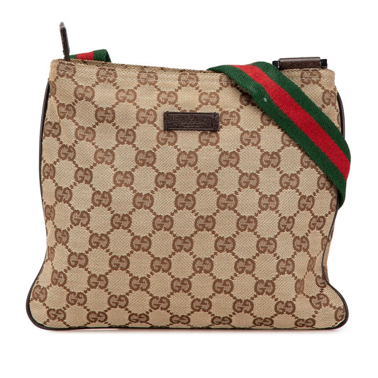 Gucci GG Canvas Web Crossbody