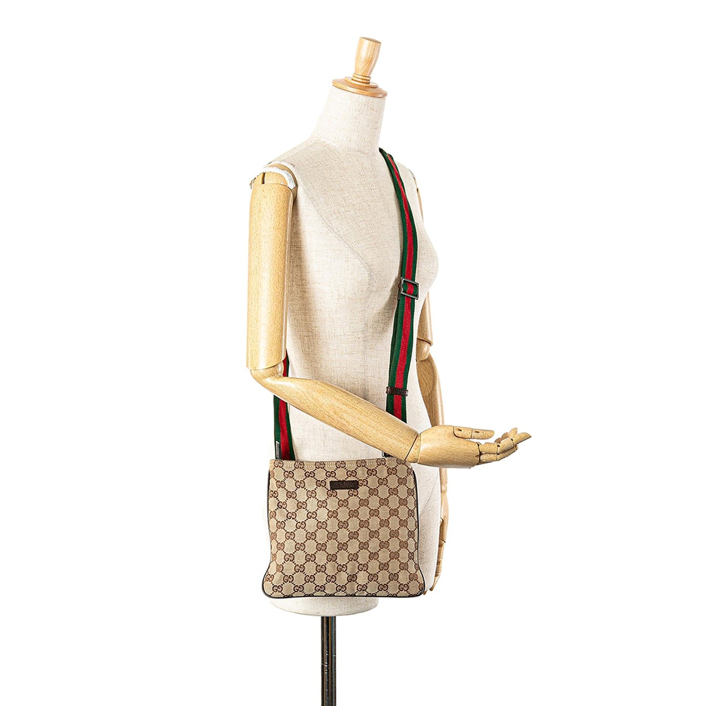 Gucci GG Canvas Web Crossbody