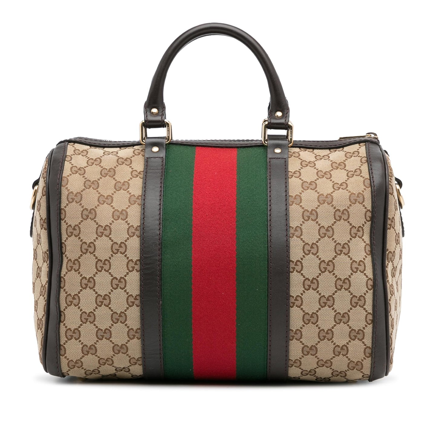 Gucci GG Canvas Web Joy Boston (SHG-N7r8cM)